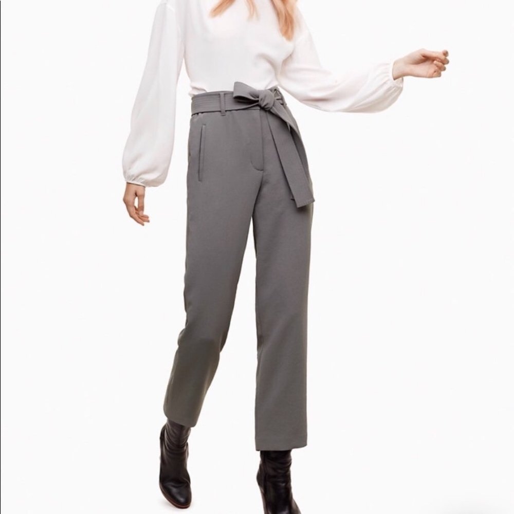 Trouser Pant with Front Tie